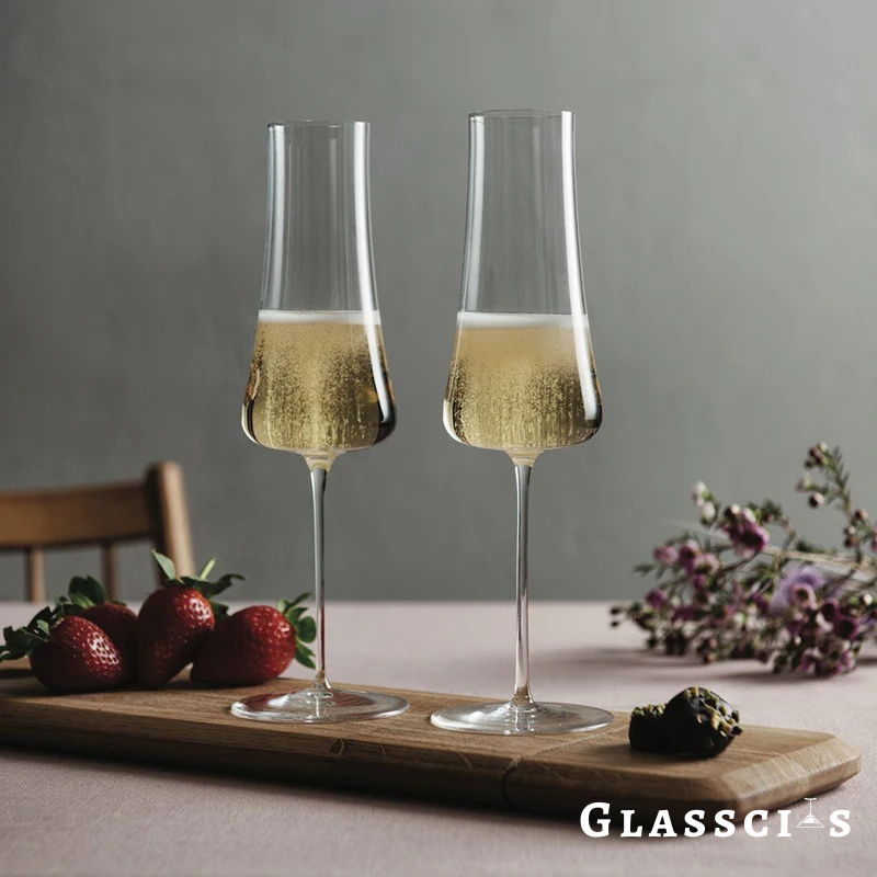 modern champagne glasses for modern homes