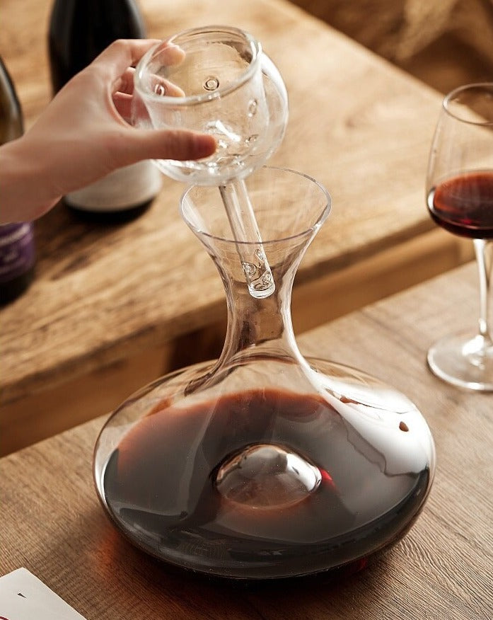 best wine aerator dcanter by glasscias