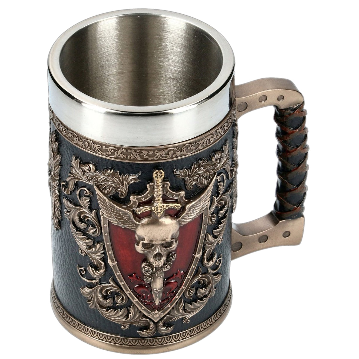 Mystical medieval tankard for beer lovers