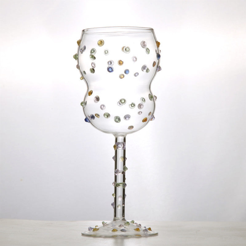 Sparkling Gem Stemmed Glass