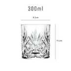 Winston Churchill Cut Crystal Whiskey Glasses
