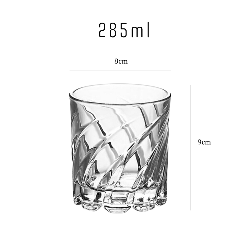 Ballerino Spinning Whiskey Glass