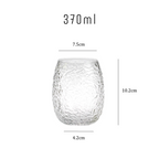 Japanese Hammered Cocoon Whiskey Glass