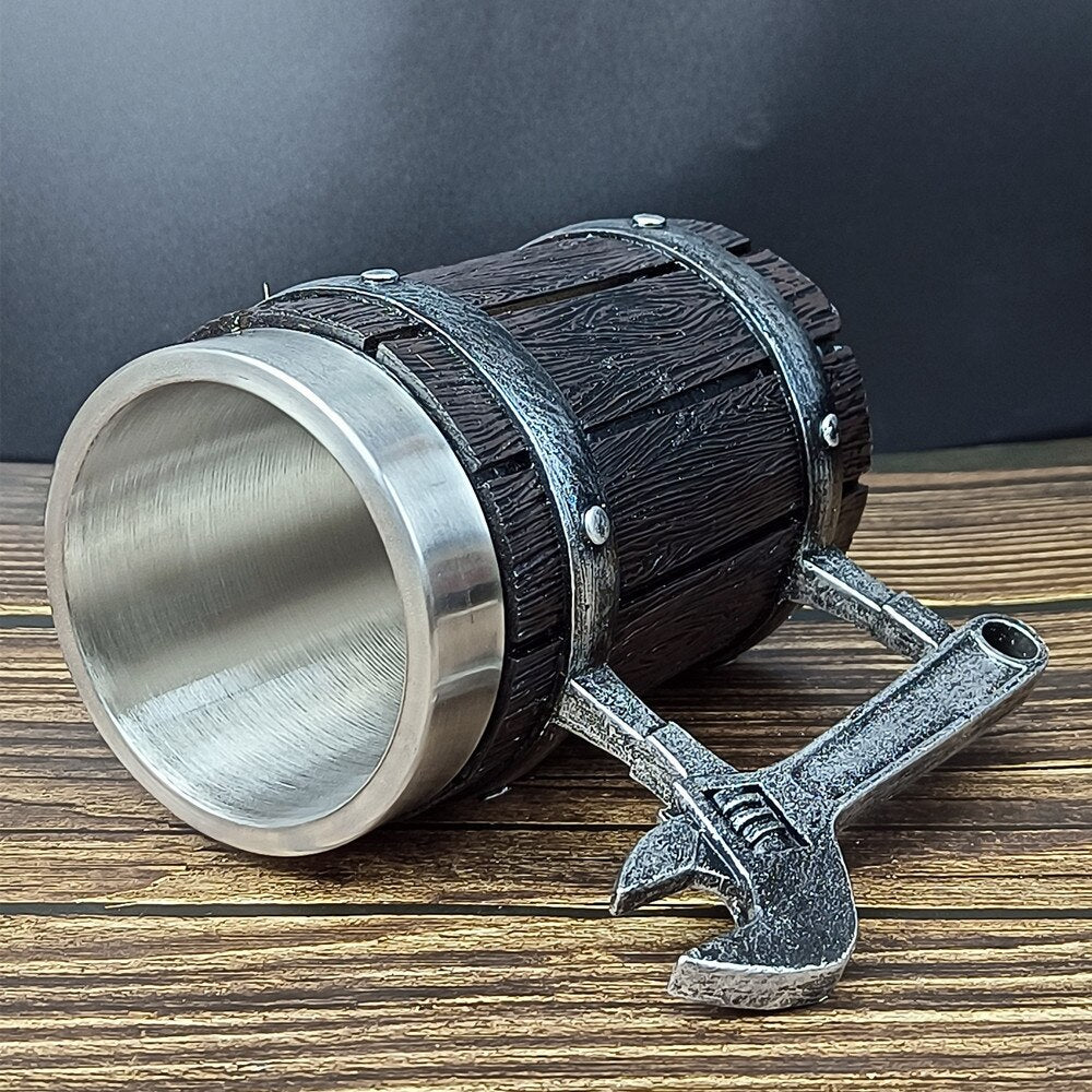 Norse Oak Beerspann wooden mug