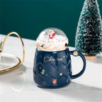 Christmas Santa Snowball Mug
