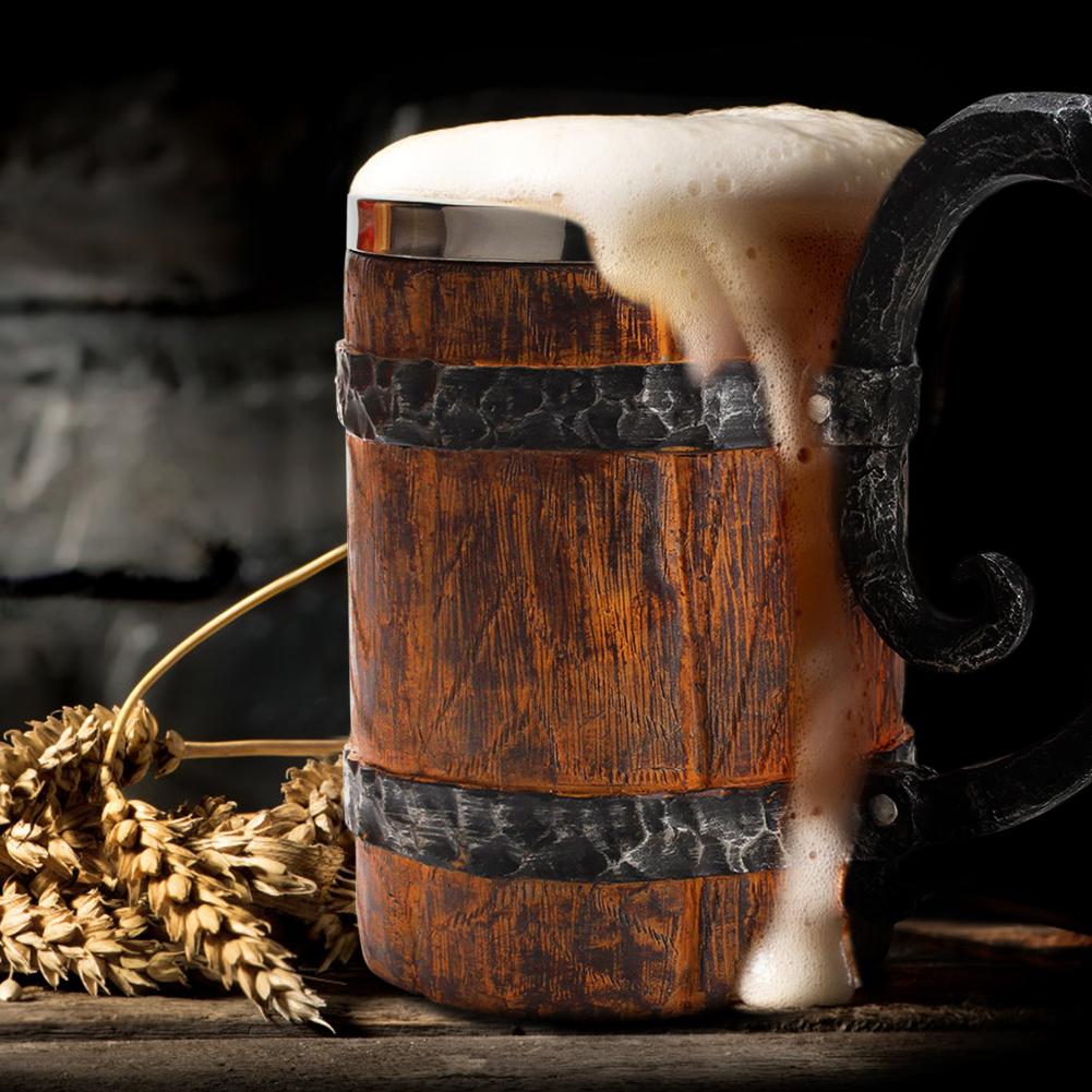 Classic Norse-inspired alehouse stein