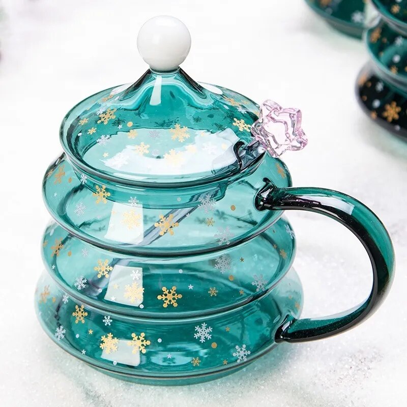 Cocoa and Christmas Tree Mug