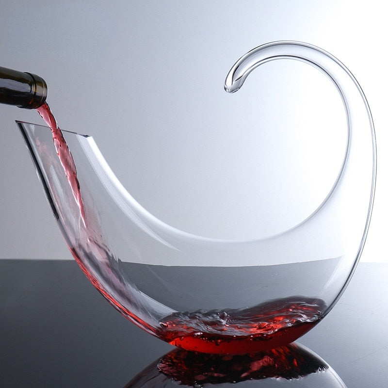 lead free crystal decanter inspire by scorpio zodiac