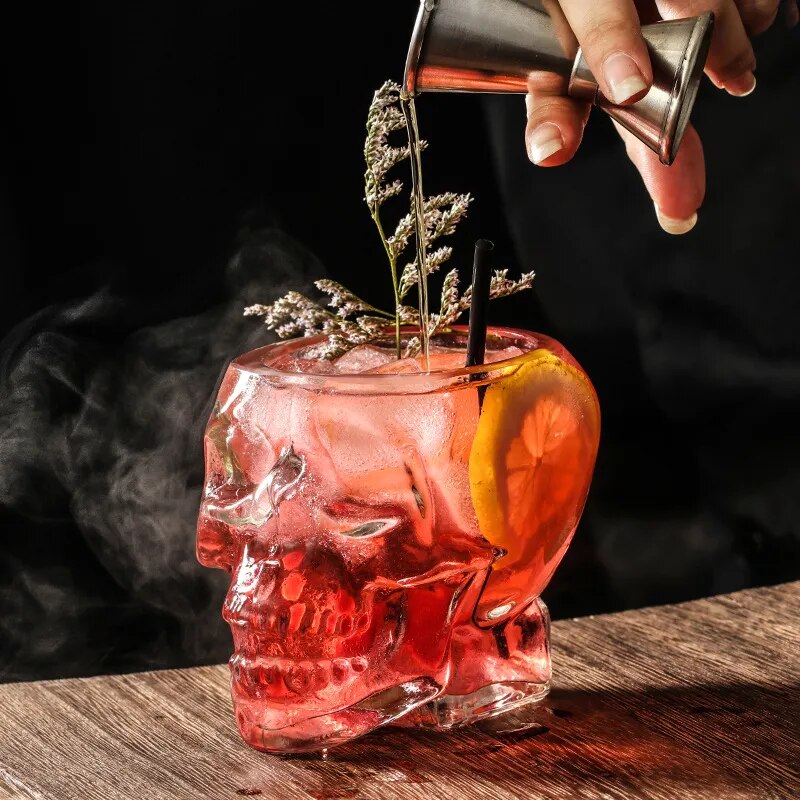 Skull-tastic Cocktail Glass