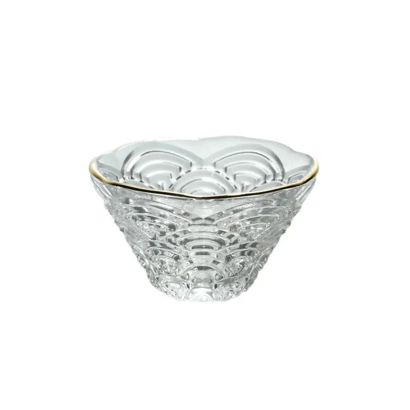 Modern Seigaiha Sake Set