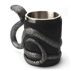 Fangtastic bite cobra snake glassware"