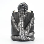 Unique black cobra tankard for adventurous drinkers