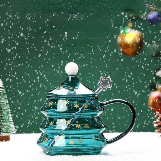 Cocoa and Christmas Tree Mug
