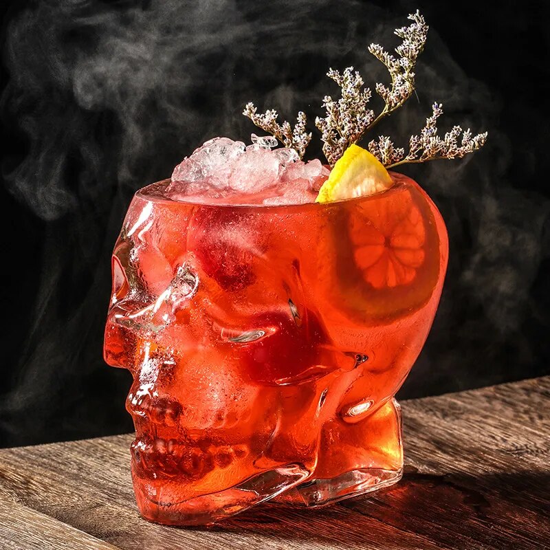 Skull-tastic Cocktail Glass