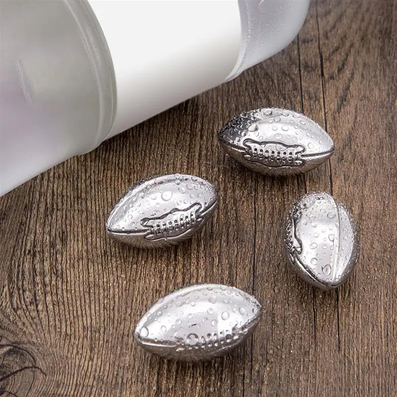 Football Whiskey Stones