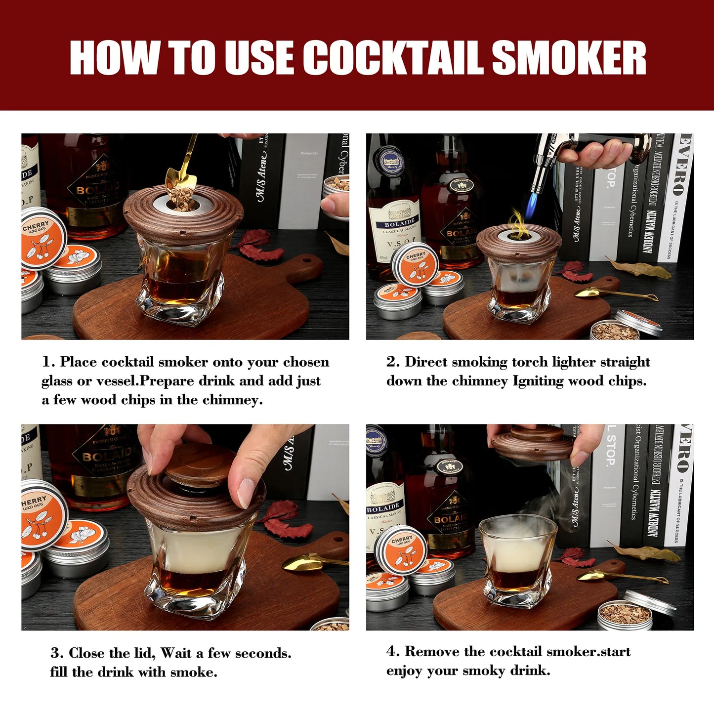 Whiskey Smoker Kit
