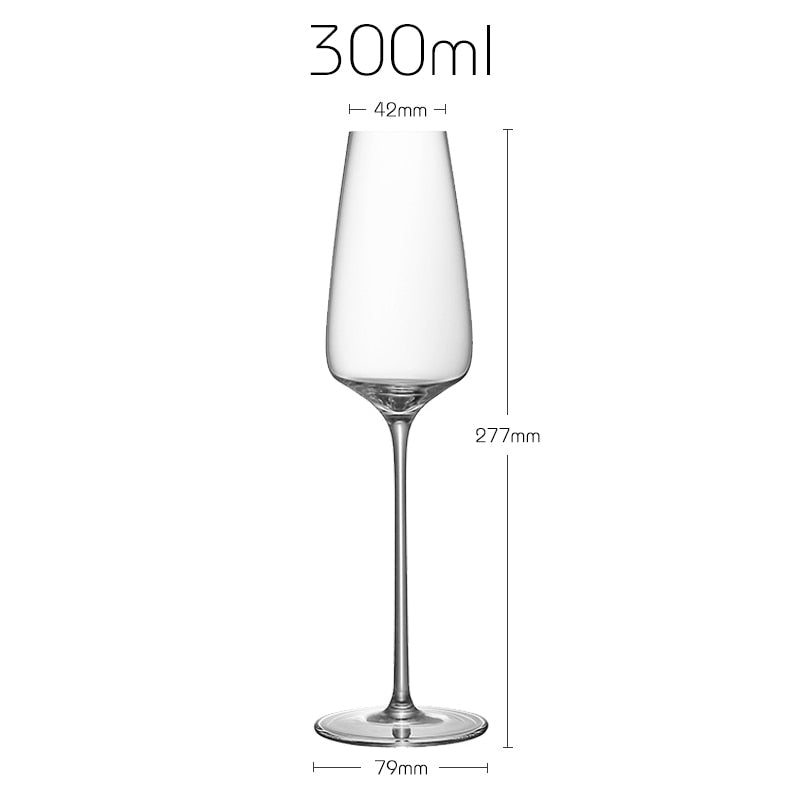 Ultra Thin Delicate Crystal Wine Glasses