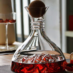 iceberg wine hand blown decanter by glasscias