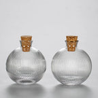 Lantern-lid sake pot with ribbed texture