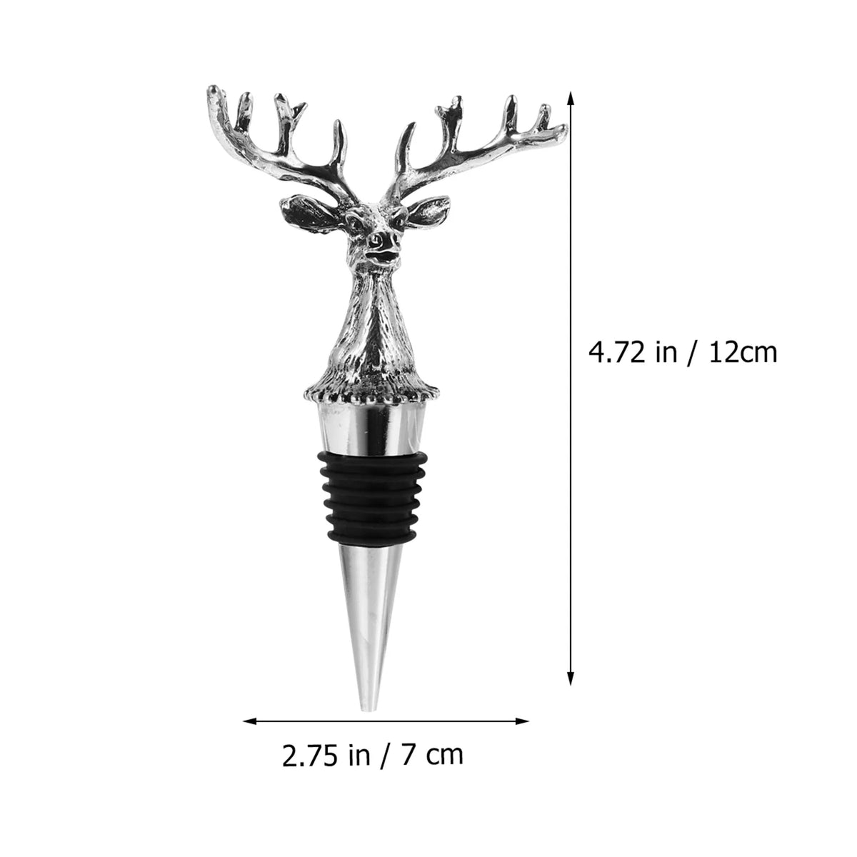 Deer Head Bottle Stopper
