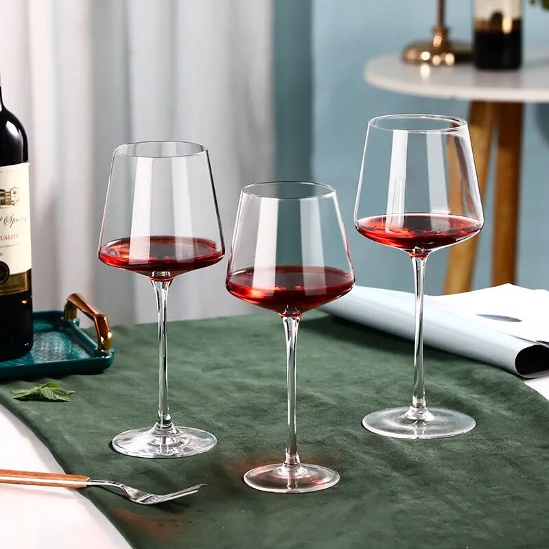 Best angular wine glasses for modern homes
