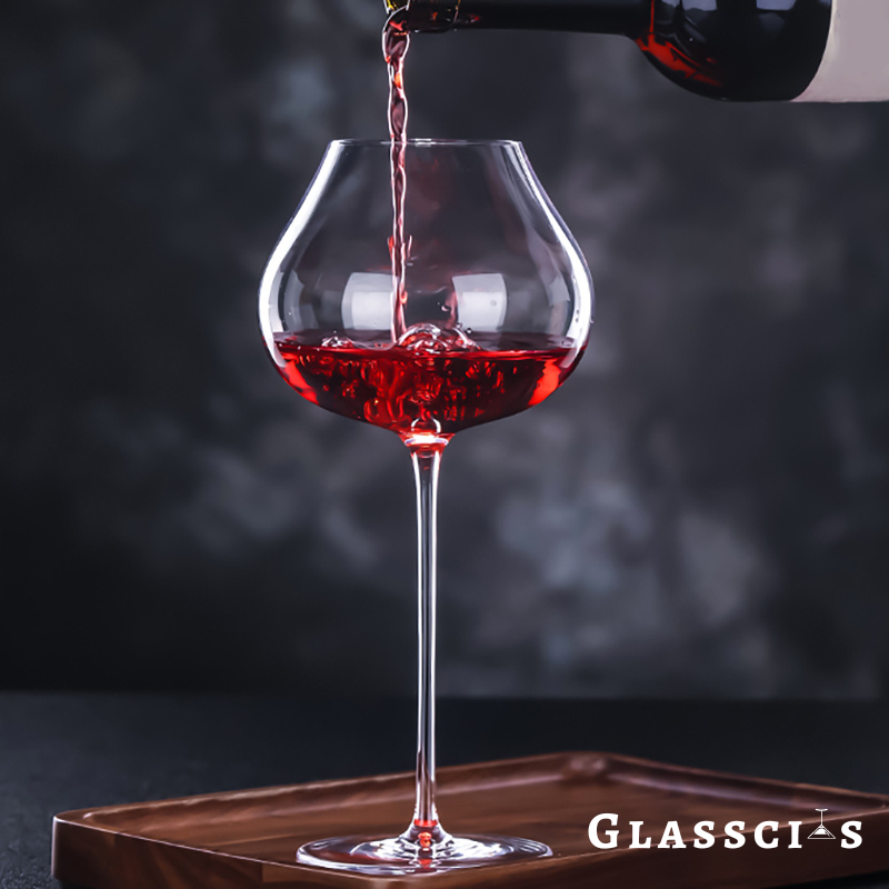 celebrate in style with burgundy glass