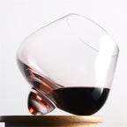 Luxurious shine of Swirlovski whiskey glass