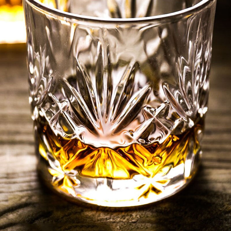 Whiskey Glasses 7oz Premium Scotch Glasses Set of 2 - Old Fashioned Whiskey  Glass