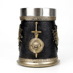 gaze of gorgon medieval tankard