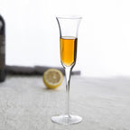 french crystal wine glasses in contemporary design