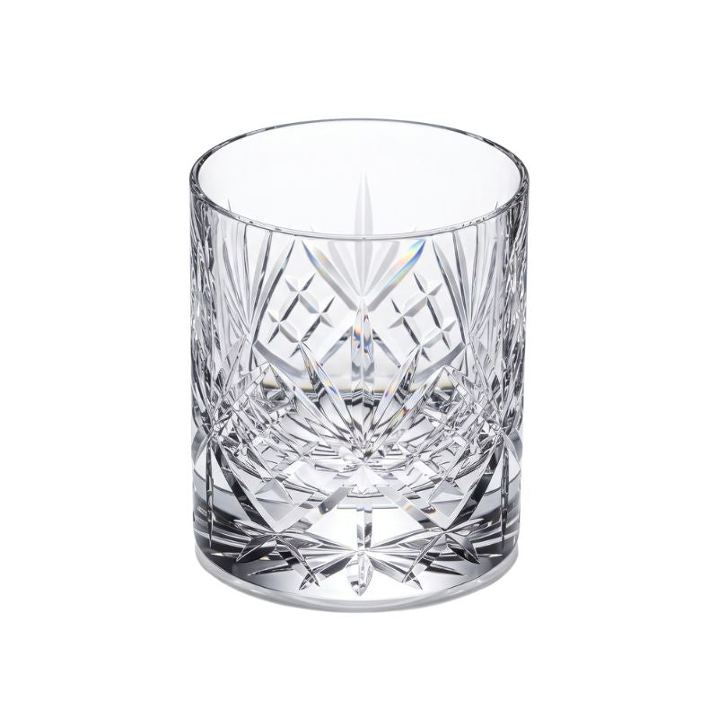 Hearth Hand-Cut Crystal Whiskey Glass