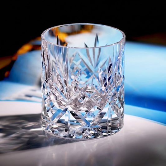 Hearth Hand-Cut Crystal Whiskey Glass