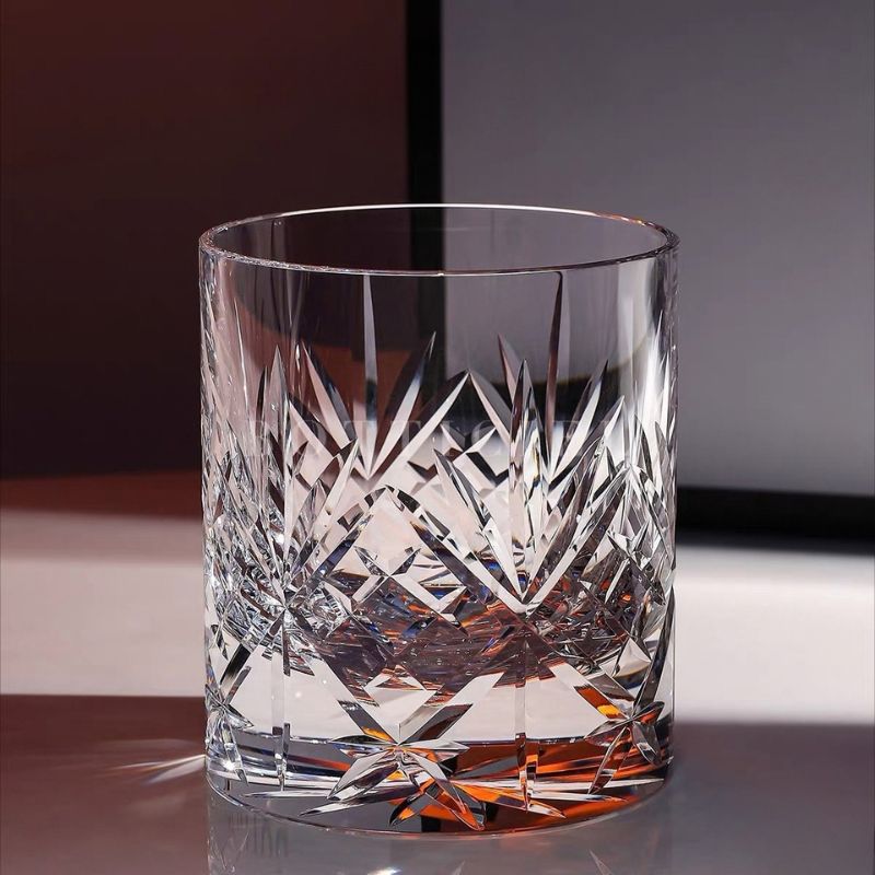 Hearth Hand-Cut Crystal Whiskey Glass