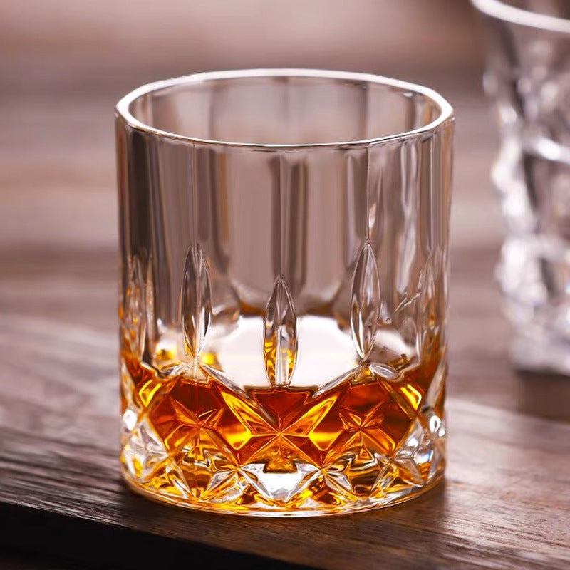 Irish Crystal Whiskey Glasses Sip in Gentleman's Style Glasscias