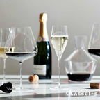 thin rim wine glasses