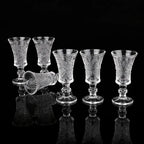 European Glamorous Shot Goblet - Set of 6