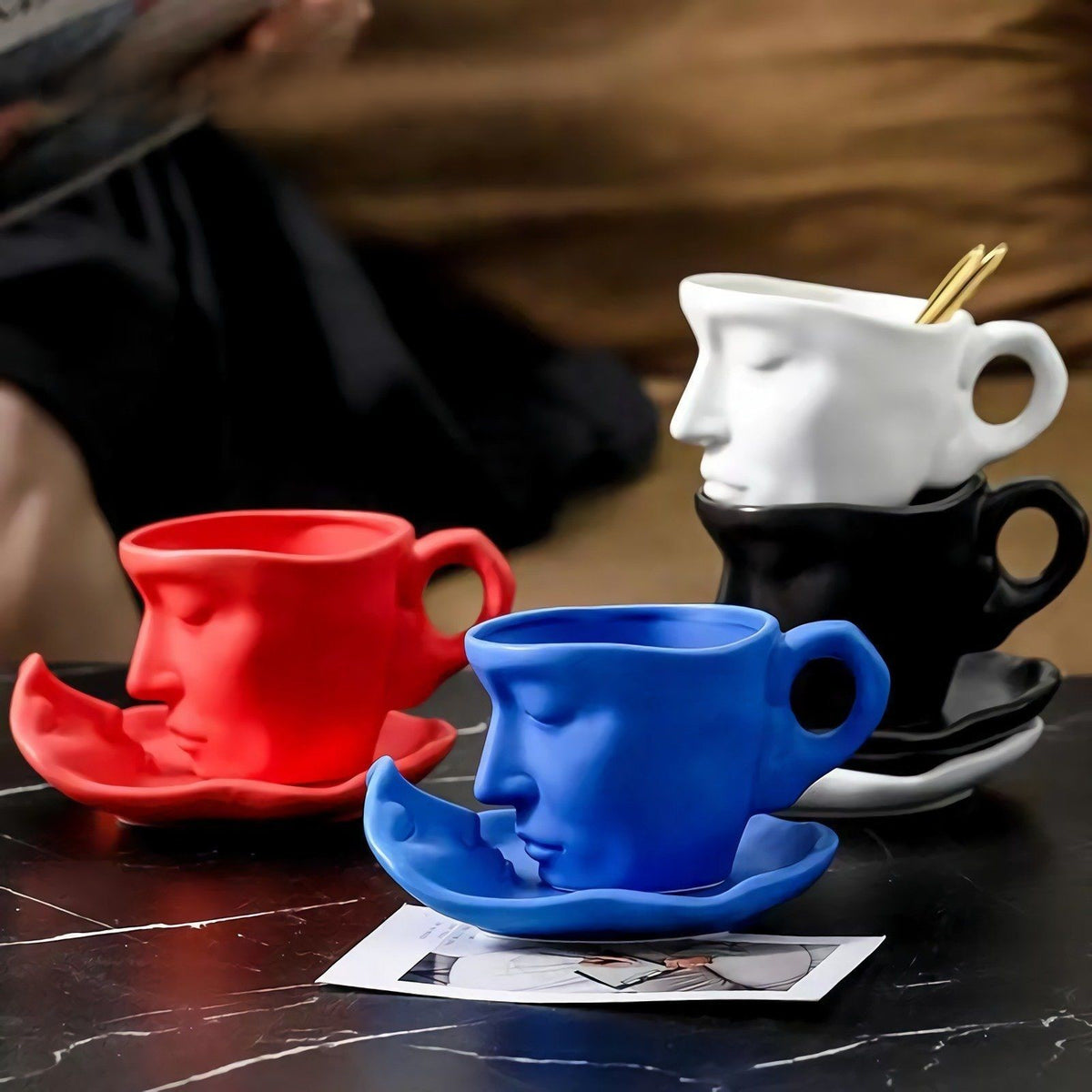 "I am you, you are me" Coffee Cups