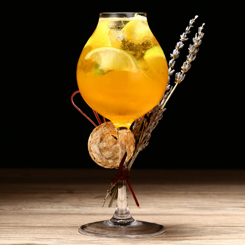 budbloom crystal cocktail glasses