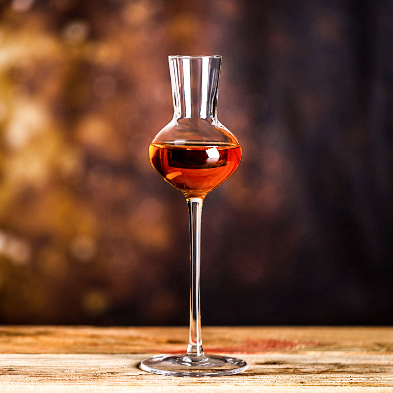 Elegant Tulip Shaped Whiskey Glass