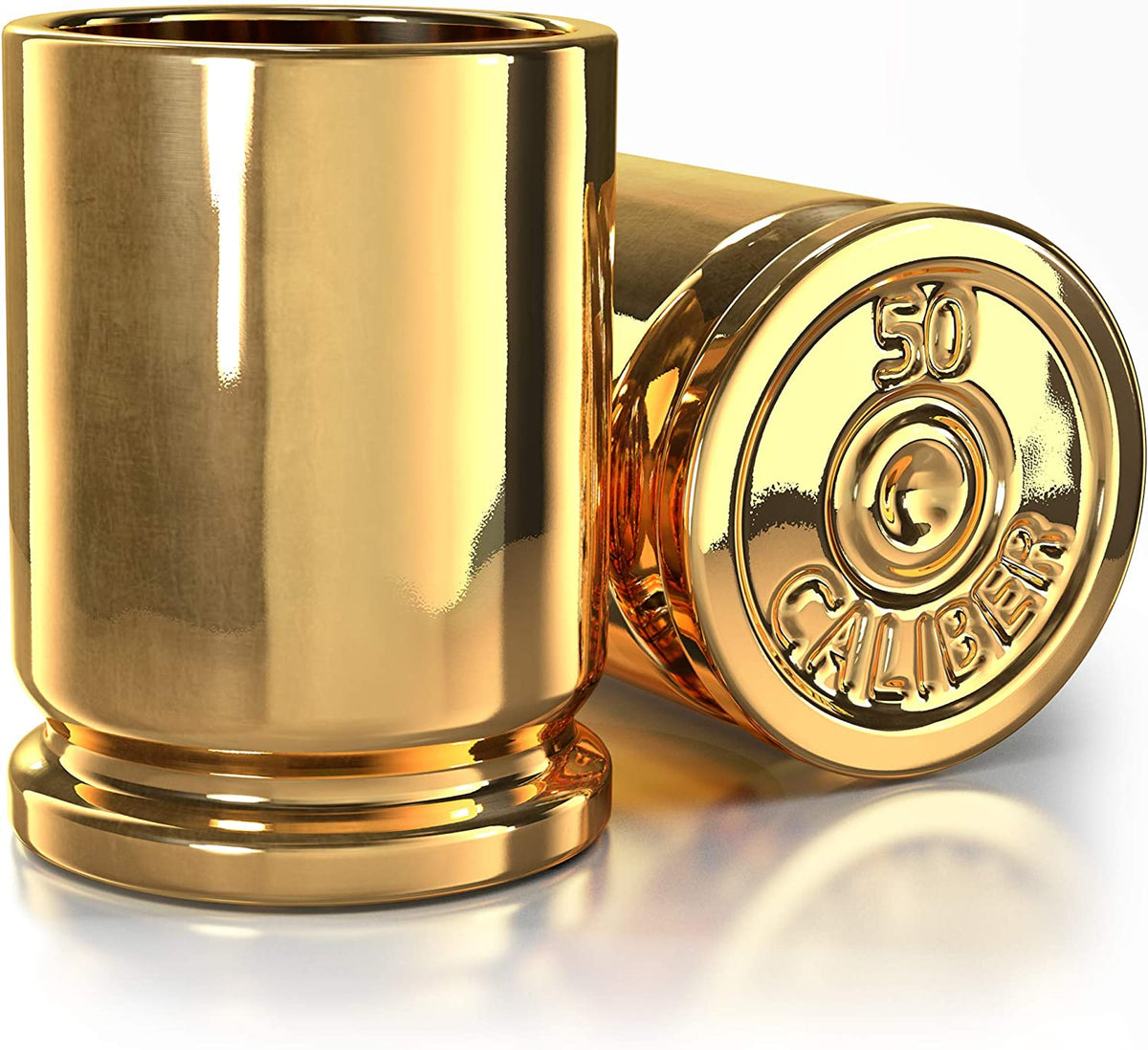 50 Caliber Shot Glass - Set of 2