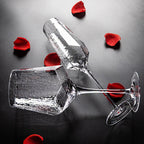  A New Level of Wine Experience with Hammered Wine Glasses
