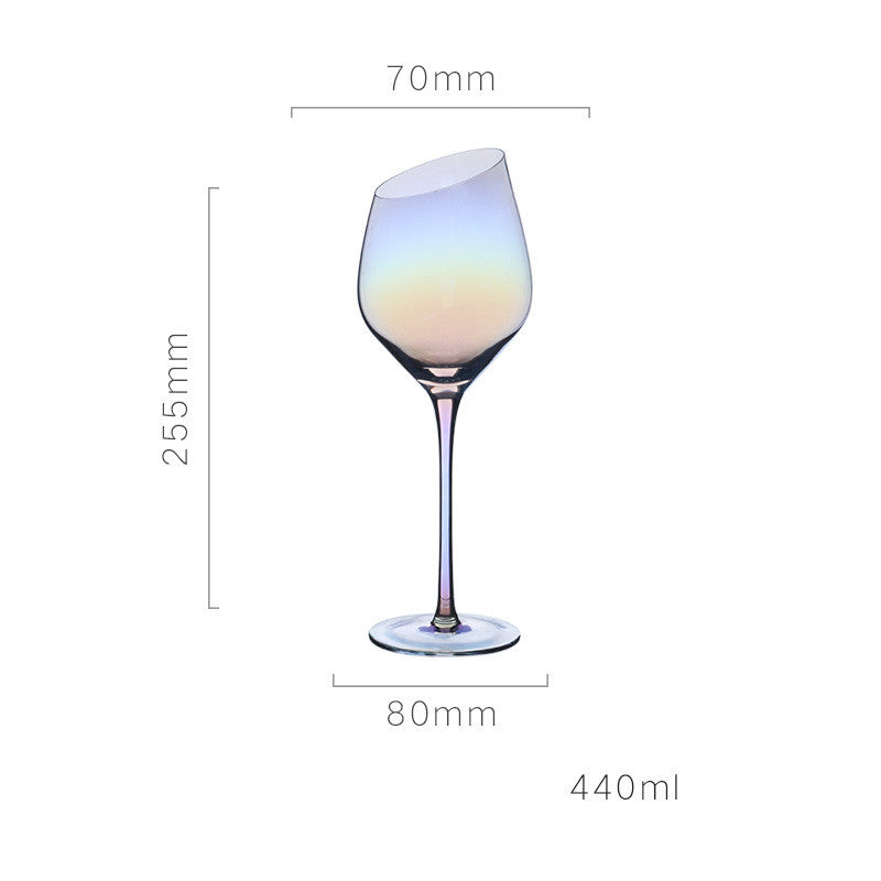 Tilted Wine Glasses