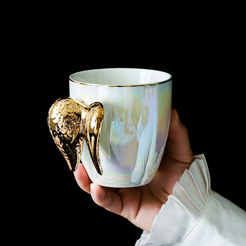 Golden Angel Wing Cup