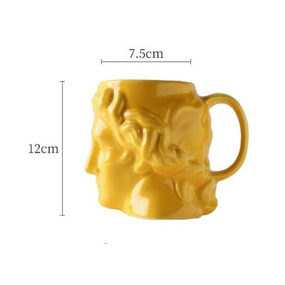 Artistic Apollo Head Mug