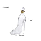 "Heel to Toast" Wine Decanter