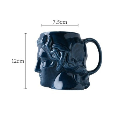 Artistic Apollo Head Mug