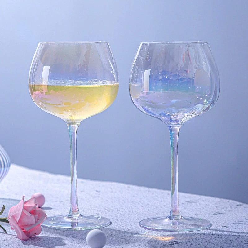 Ice Cream Dreams: Pastel wine glass collection