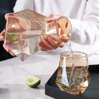 Perfect gift for new homeowners: Glasscias' Diamond Dew Pitcher