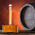 Thor's Mjölnir whiskey decanter by Glasscias