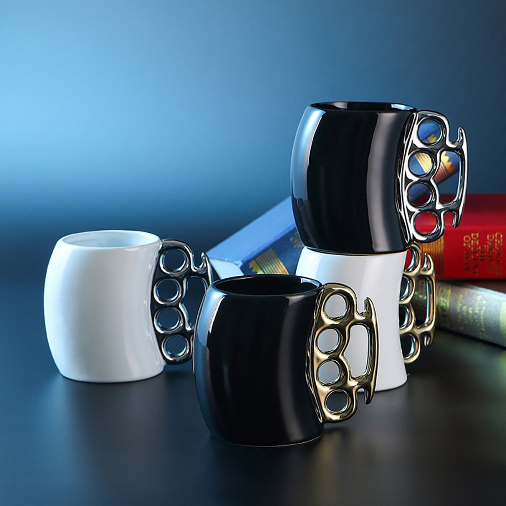 Brass Knuckle Mug